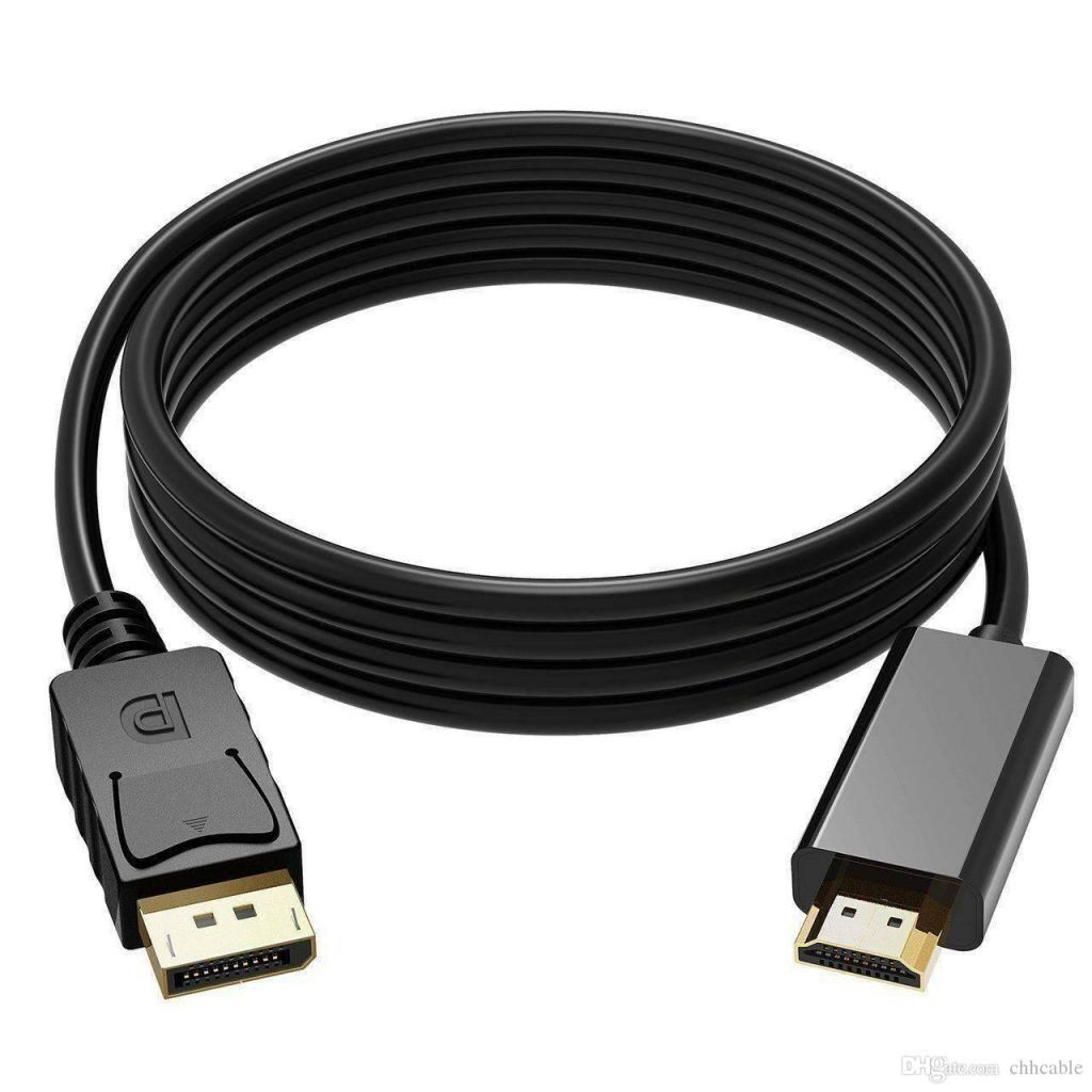 Lej et displayport til hdmi kabel