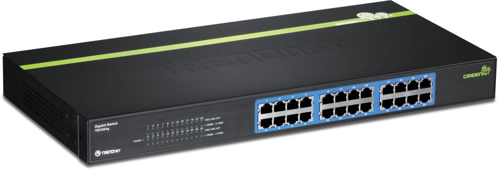 Lej en 24 Ports Gigabit Switch