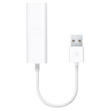 Lej apple ethernet usb stik