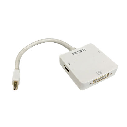 Lej en Displayport-HDMI-DVI-Displayport adapter